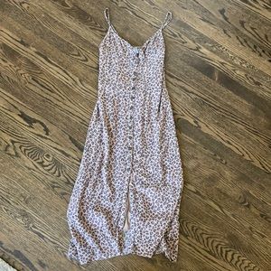 Abercrombie & Fitch Cheetah midi Dress - medium